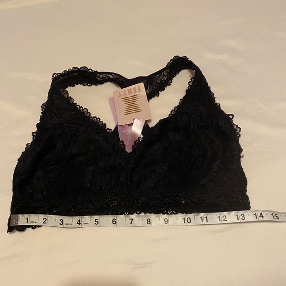 Savage x Fenty NWT Floral Lace Racerback Bralette size 1X - Picture 5 of 5